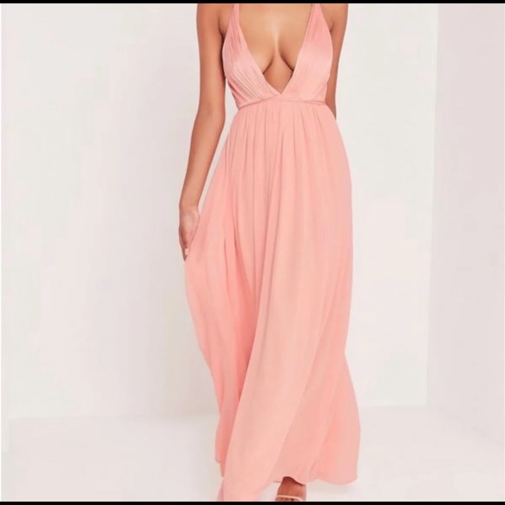 Missguided Sexy Pink Dress